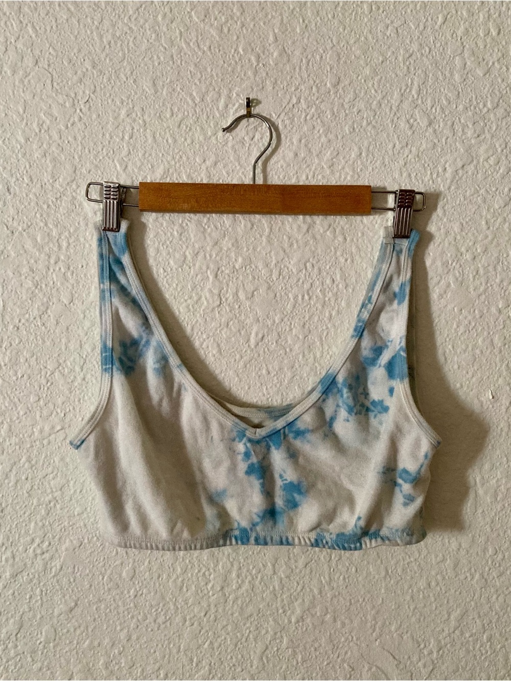 Big Bud Press Bedroom Bra in Blue Tie-Dye
